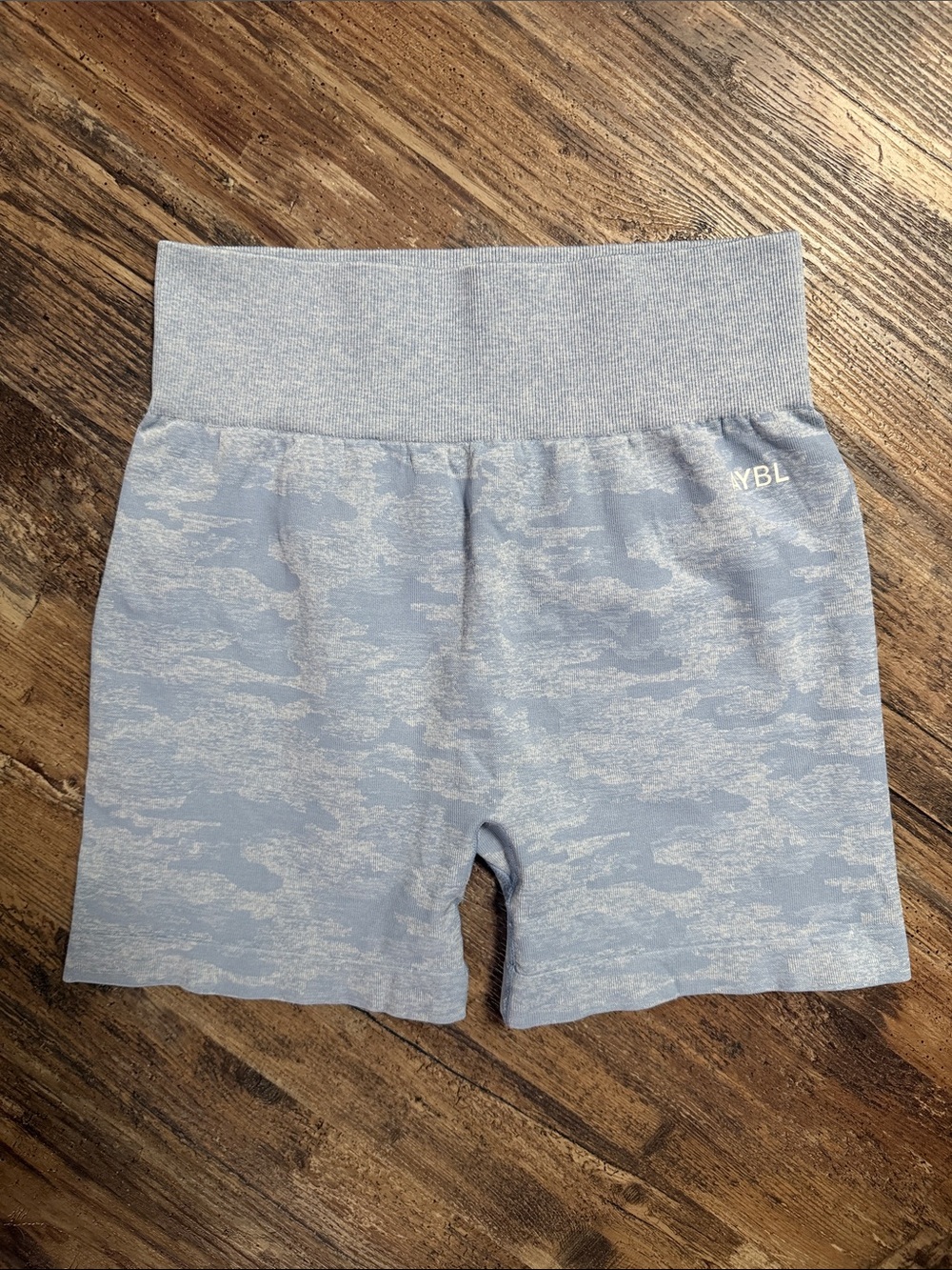 ABYL Evolve Blue Camo Seamless Shorts Size XL